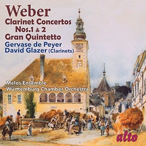 Weber / Glazer, David / Gervase De Peyer: Clarinet Concertos Nos. 1 & 2 / Gran Quintetto - Record