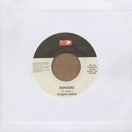 Gregory Isaacs: Rumours - 12-INCH SINGLE