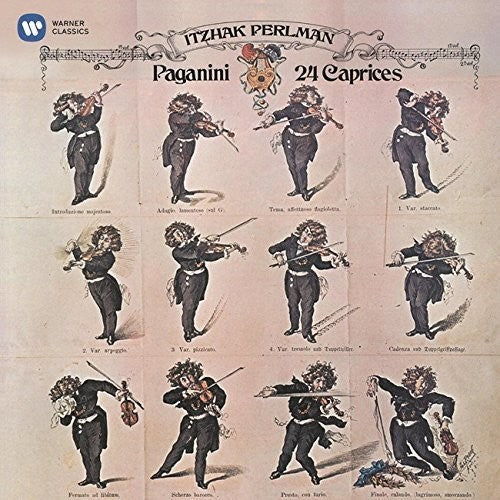 Itzhak Perlman: Paganini: 24 Caprices - Record