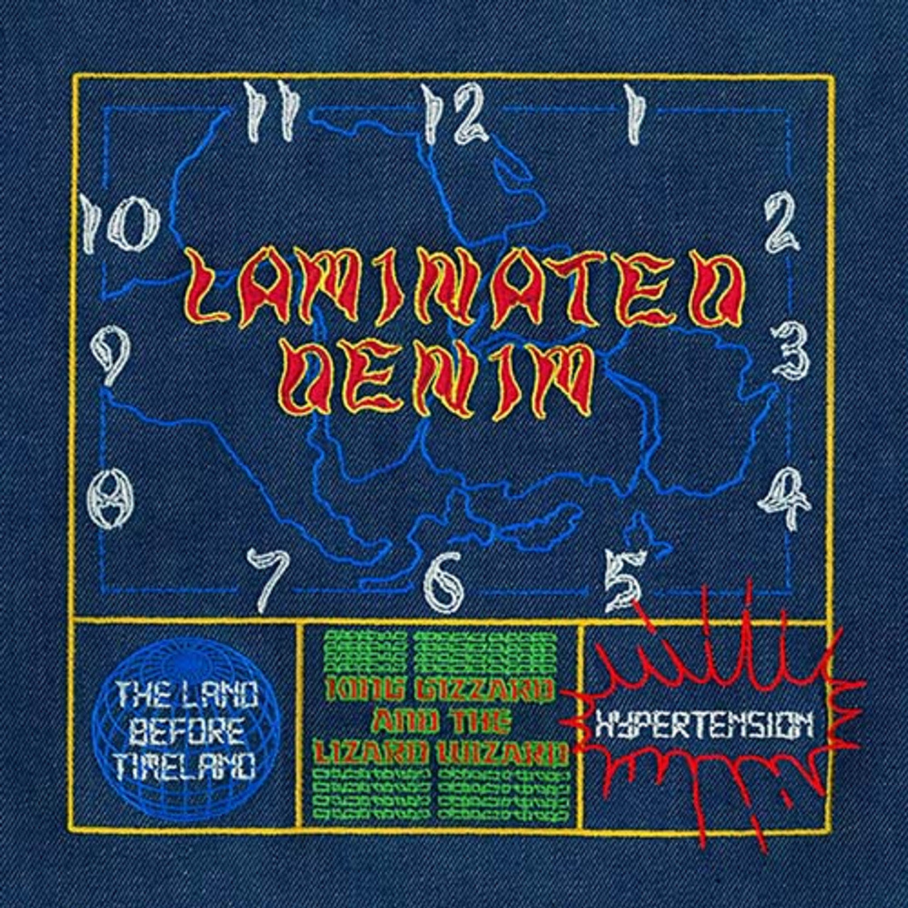 King Gizzard and the Lizard Wizard- Laminated Denim (Lucky Rainbow Edition) { VINYL LP }