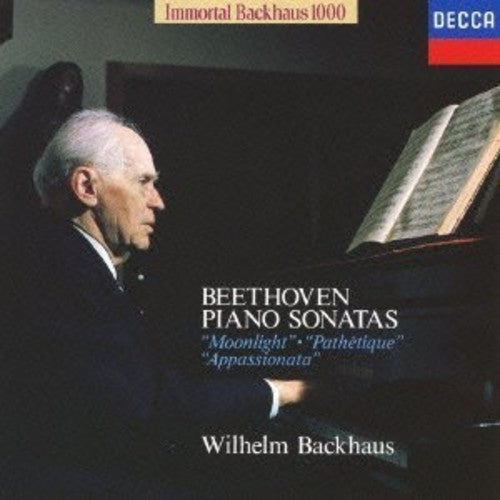Wilhelm Bachhaus: Beethoven: Piano Sonatas 14 & 8 - Record