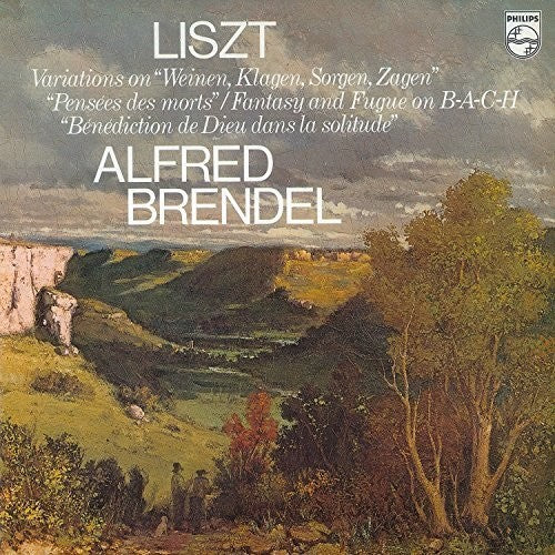 Liszt / Brendel, Alfred: Fantasia & Fugue on Bach / Variations on Weinen - Record