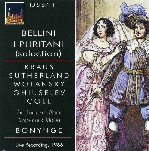 Bellini / Kraus / San Francisco Opera Orchestra: Bellini: I Puritani Selection - Record