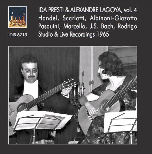 Bach, J.S. / Presti, Ida / Lagoya, Alexandre: Ida Presti & Alexandre Lagoya 4 - Record