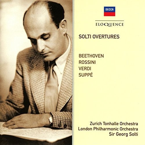 Solti, Georg / London Philharmonic Orchestra: Solti Overtures: Beethoven / Rossini / Verdi / Sup - Record