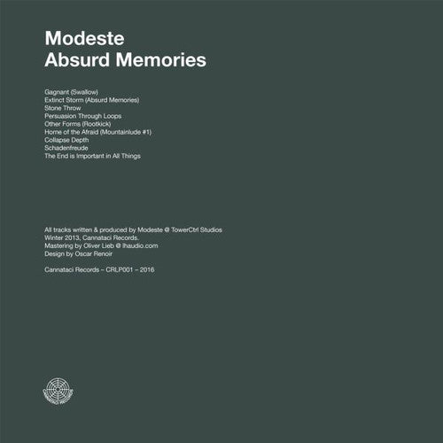 Modeste: Absurd Memories - 12-INCH SINGLE