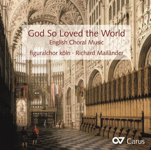 Parsons / Battishill / Blow / Tomkins: God So Loved the World - Record
