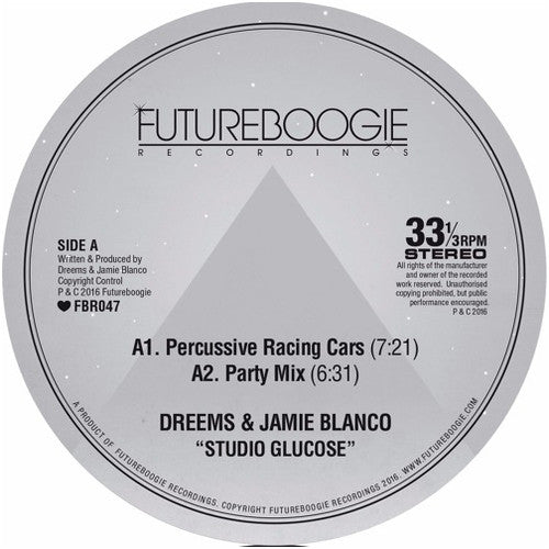 Dreems & Blanco, Jamie: Studio Glucose - 12-INCH SINGLE