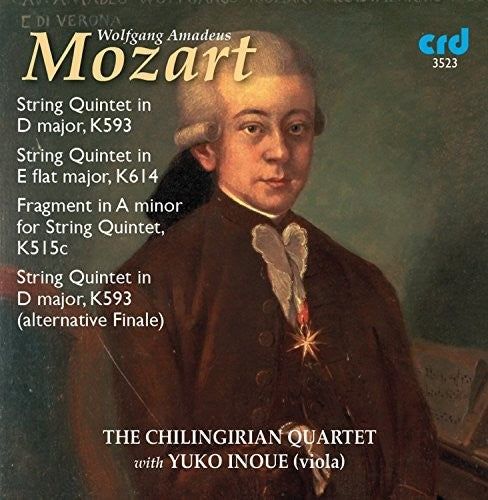 Mozart / Chilingirian Quartet / Sewart / Meszaros: Mozart: String Quintets K.593 & K.614 - Record