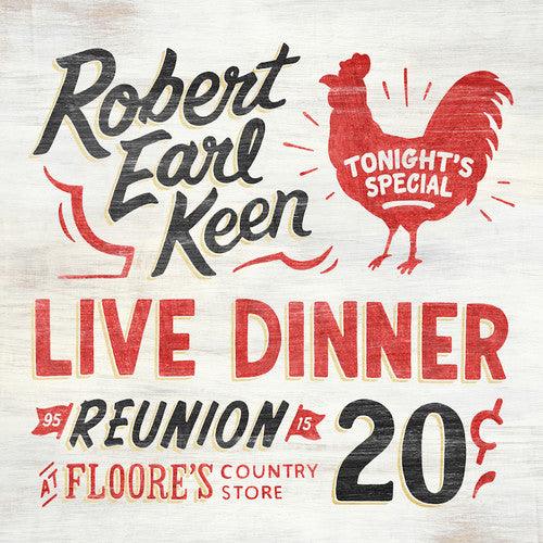 Robert Earl Keen- Live Dinner Reunion { VINYL LP }