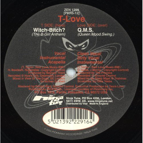 T-Love: Witch Bitch: QMS - 12-INCH SINGLE