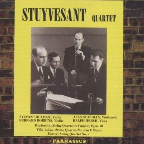 Hindemith / Villa-Lobos / Porter / Stuyvesant: String Quartets - Record