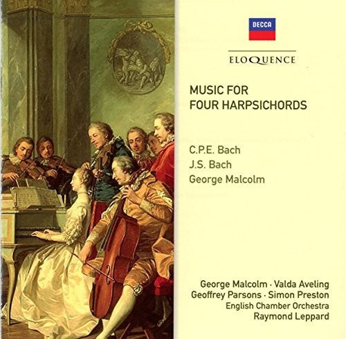 George Malcolm: Music For Four Harpsichords - Record