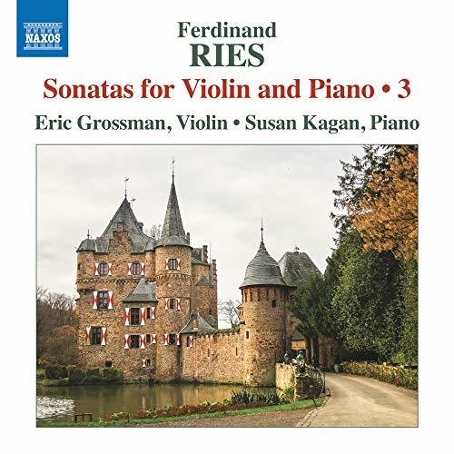 Ries / Grossman / Kagan: Sonatas for Violin & Piano 3 - Record