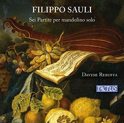 Sauli / Rebuffa: Six Partitas for Solo Mandolin - Record
