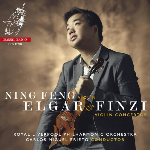 Ning Feng: Elgar & Finzi: Violin Concertos - Record