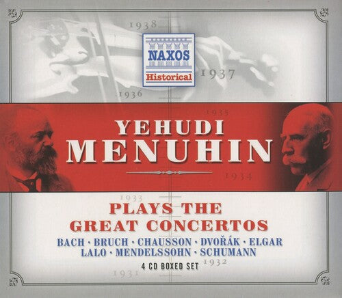 Menuhin Plays Great Concertos: Menuhin Plays Great Concertos - Record