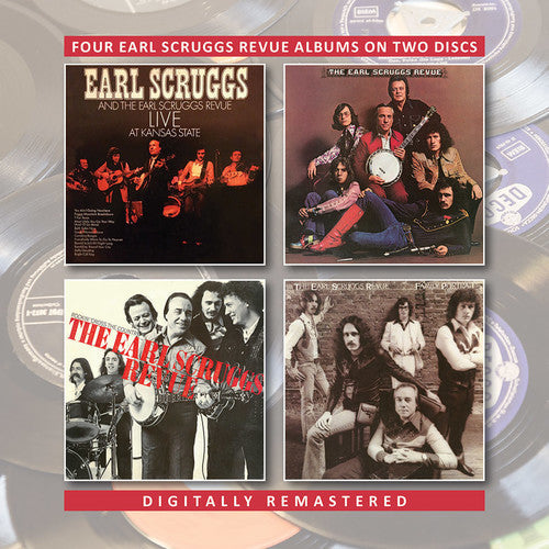Earl Scruggs: Live At Kansas State / Earl Scruggs Revue / Rockin Cross The Country - Record