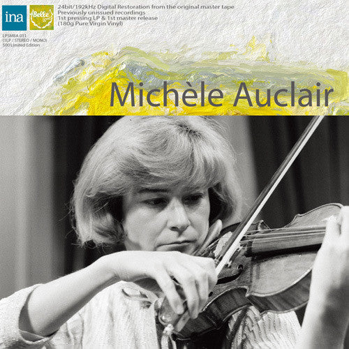 Michele Auclair: Works By Bartok & Saint-saens - Record