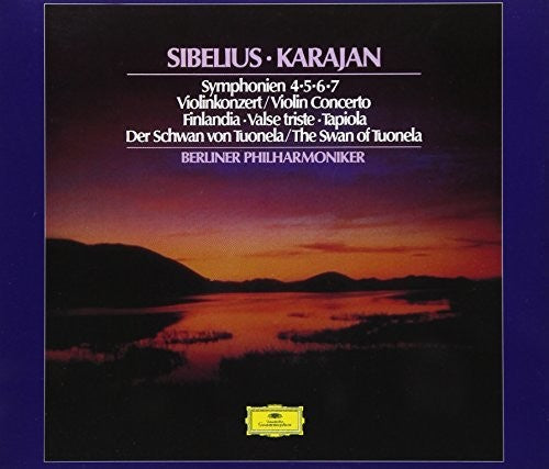 Sibelius / Karajan, Herbert Von: Sibelius: Symphonies / Violin Concerto - Record