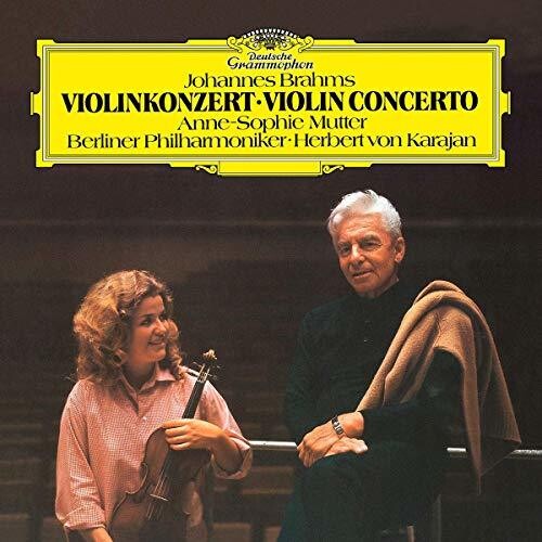Brahms / Mutter / Berliner Philharmoniker / Karaja: Violin Concerto in D Op 77 - Record