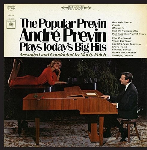 Andre Previn: Popular Previn: Andre Previn Play's Today's Big Hits - Record