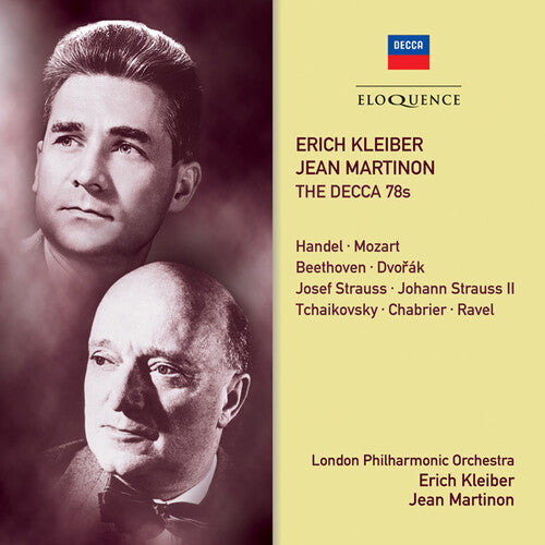 Kleiber, Erich / Martinon, Jean: Decca 78s - Record