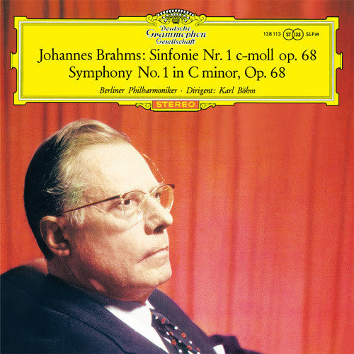 Bohm, Karl /Berliner Philharmoniker: Brahms: Symphony No. 1 In C Minor Op. 68 - Record