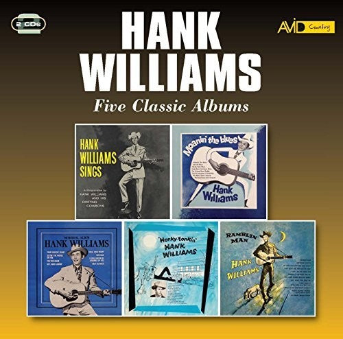 Hank Williams: Moanin The Blues / Honky Tonkin / Ramblin Man - Record