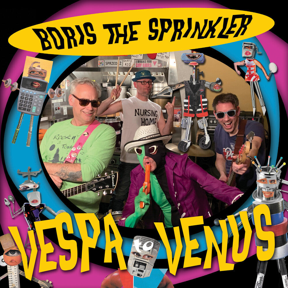 Boris The Sprinkler- Vespa To Venus { VINYL LP }