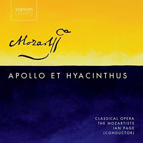 Mozart / Classical Opera / Page: Apollo Et Hyacinthus - Record