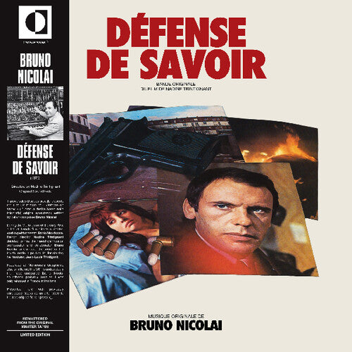 Luc Ferrari: Défense De Savoir (Original Soundtrack) - VINYL
