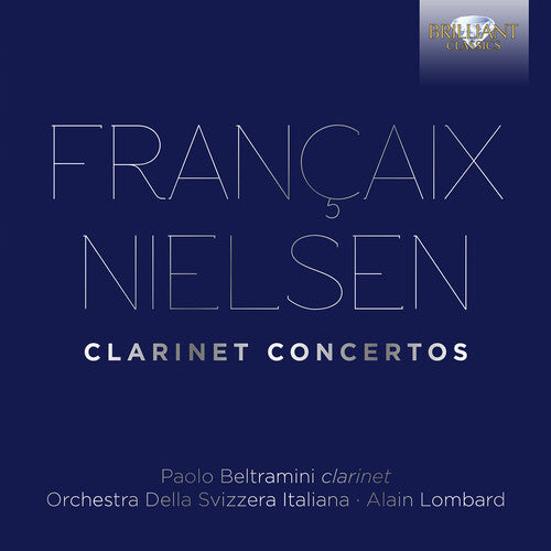 Francaix / Beltramini / Lombard: Clarinet Concertos - Record