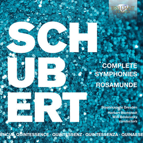 Schubert / Staatskapelle Dresden / Boskovsky: Complete Symphonies - Record