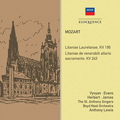 Mozart / Vyvyan, Jennifer: Mozart: Litanies KV 195 & 243 - Record