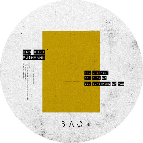 Pushmann: Dreamin - 12-INCH SINGLE