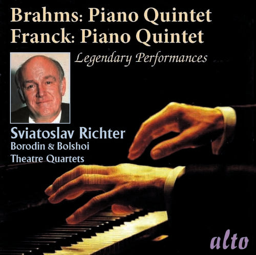 Richter, Sviatoslav / Borodin Quartet: Brahms: Piano Quintet Op.34 & Franck: Piano Quintet - Record