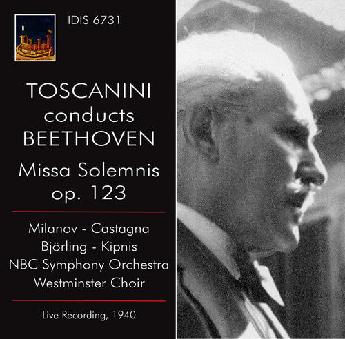 Beethoven / Milanov / Toscanini: Toscanini Conducts Beethoven / Missa Solemnis - Record