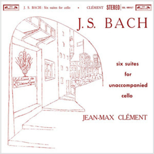Jean-Max Clement: Bach Six Suites For Unaccompanied Cello - Record
