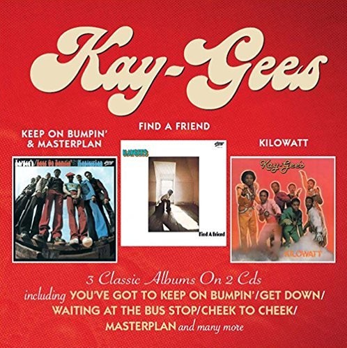 Kay-Gees: Keep On Bumpin & Masterplan / Find A Friend / Kilowatt - CD