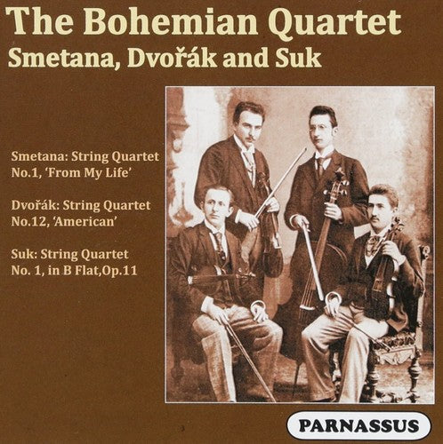 Bohemian String Quartet: The Bohemian String Quartet Plays Smetana Dvorak and Suk - Record
