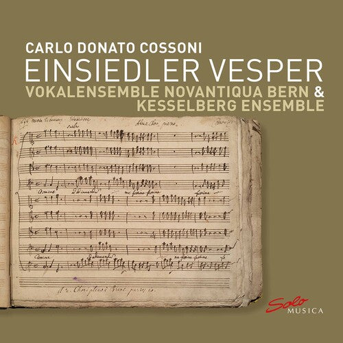 Vokalensemble Novantiqua Bern  Kesselberg Ensemble: Einsiedler Vesper - Record