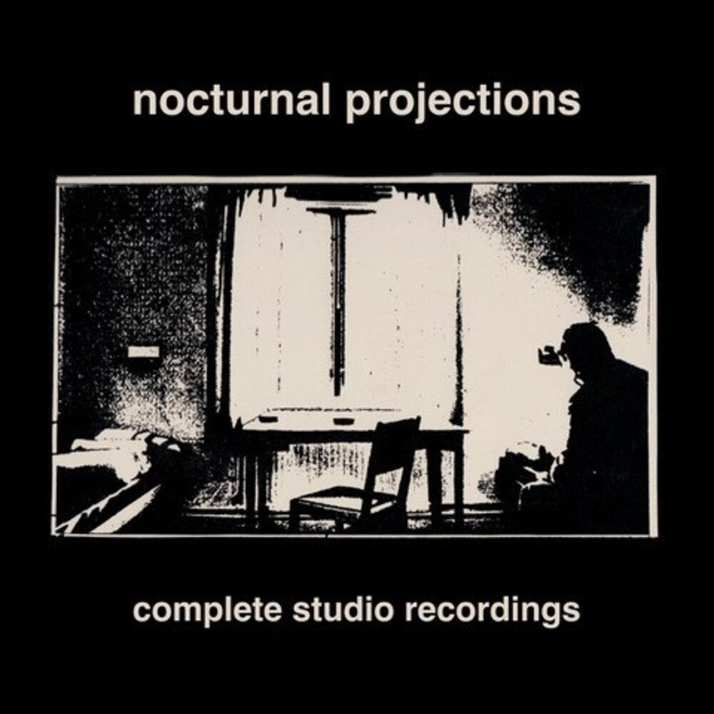 Nocturnal Projections- Complete Studio Recordings (Clear Red Vinyl) { VINYL LP }