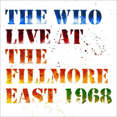 The Who- Live At The Fillmore East [LP] { VINYL LP }