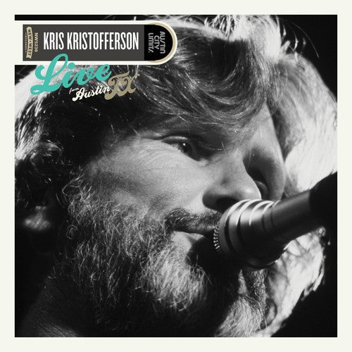 Kris Kristofferson- Live From Austin, TX [LP] { VINYL LP }