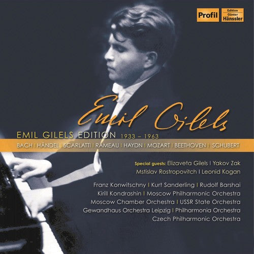 Beethoven / Bach, C.P.E. / Bach, J.S.: Emil Gilels Edition - Record