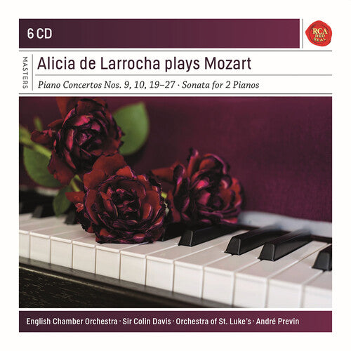 Larrocha  English Chamber Orchestra  Previn  Orchestra Of St. Luke'S  Davis: Larrocha Plays Mozart - Record