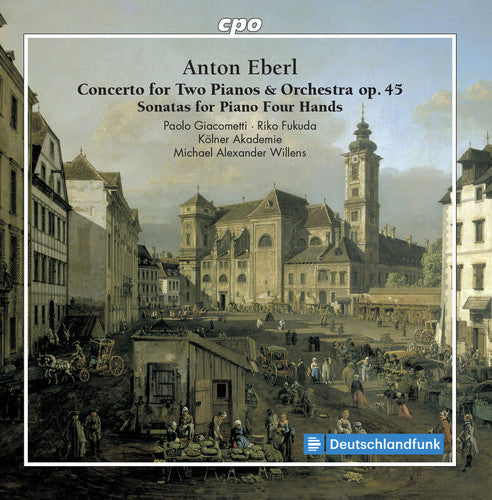 Eberl / Giacometti / Fukuda: Concerto for Two Pianos & Orchestra 45 - Record
