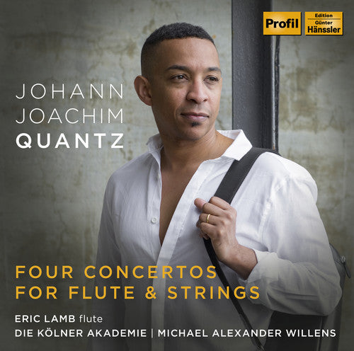 Quantz / Lamb: Four Concertos for Flute & Strings - Record