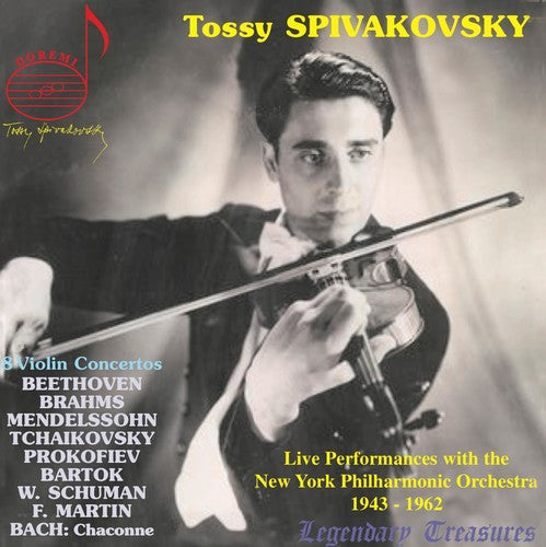 Bach, J.S. / Spivakovsky: 8 Violin Concertos - Record